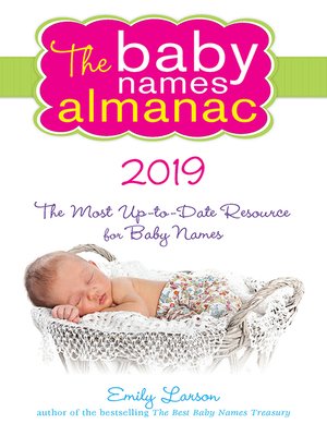 cover image of The 2019 Baby Names Almanac